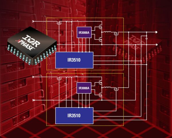 IR XPhase芯片组系列加入N+1冗余和热插拔能力