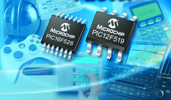 图：Microchip公司的新型8位处理器加入了64字节的闪存，折射了MCU渐进式改进的趋势