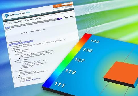 Vishay优化ThermaSim在线MOSFET热仿真工具(电子工程专辑)