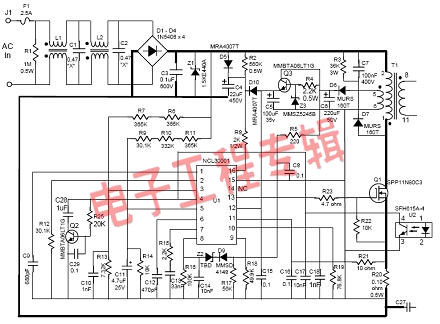 应用于LED街灯的高能效LED驱动器设计(电子工程专辑)