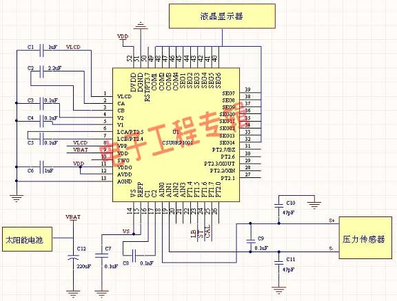 基于CSU8RP1001芯片的太阳能衡器应用设计（电子工程专辑）