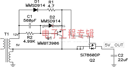 电源设计小贴士之可替代集成MOSFET驱动器的方案（电子工程专辑）