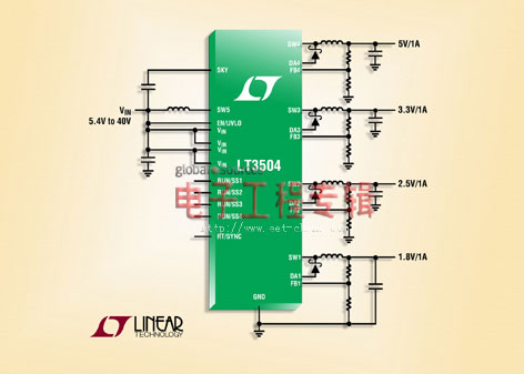 Linear推出100%占空比工作的降压型开关稳压器（电子工程专辑）