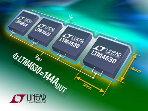 Linear推出DC/DC微型模块稳压器LTM4630（电子工程专辑）