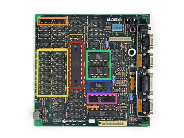 苹果第一代Mac深度拆解(电子工程专辑)