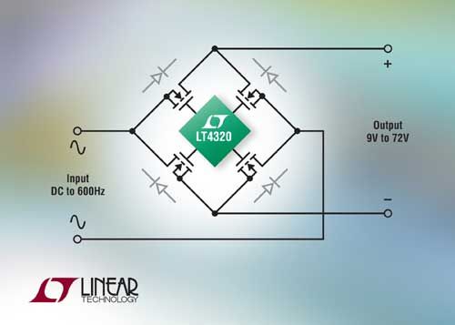 Linear新推汽车和军用级理想二极管桥控制器（电子工程专辑）