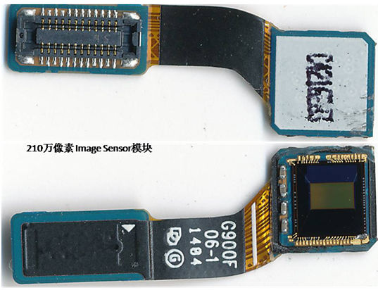 三星Galaxy S5十大传感器拆解分析（多图）(电子工程专辑)