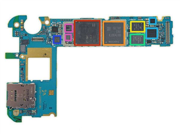 三星Galaxy S6 Edge拆解《电子工程专辑》