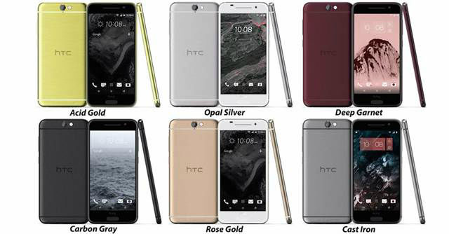 HTC One A9最新谍照，六色机身全部曝光。《电子工程专辑》