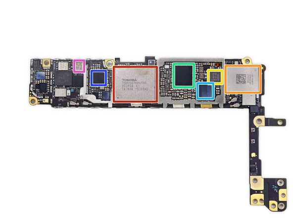 iPhone 6s拆解：为了给3D Touch腾位置而妥协的零件们《电子工程专辑》