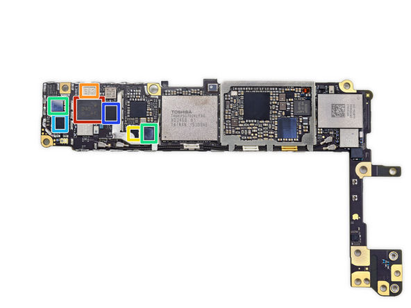 iPhone 6s拆解：为了给3D Touch腾位置而妥协的零件们《电子工程专辑》