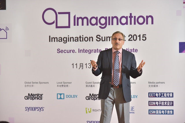 图1：Imagination Technologies公司CEO HosseinYassaie爵士。《电子工程专辑》