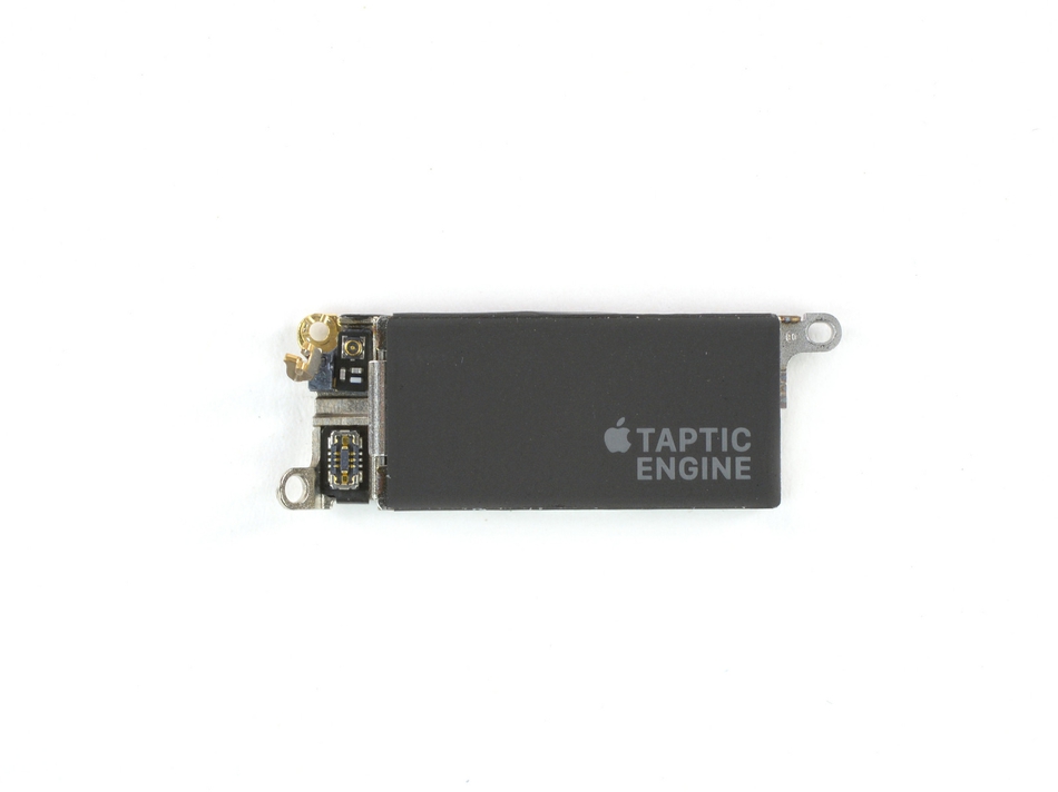 在这里，有一个负责振动的部件 -Taptic Engine，也称为电磁振荡线性执行器。